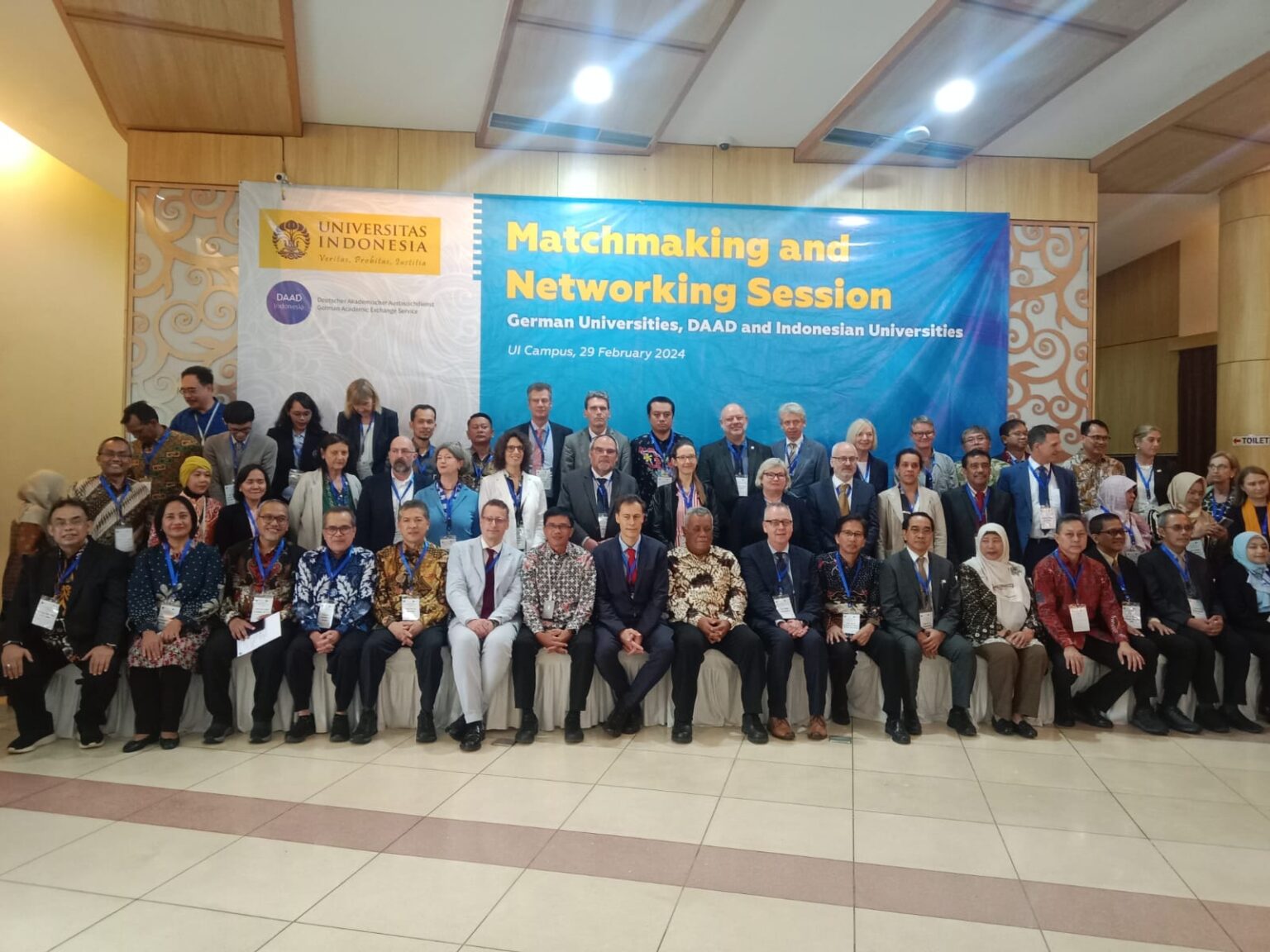 Unila Bersama 10 PTN Indonesia Lakukan Pertemuan dengan 20 Pimpinan Universitas Jerman