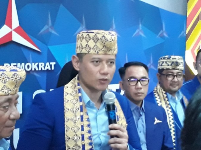 AHY Lantik Pengurus DPC Demokrat Lampung