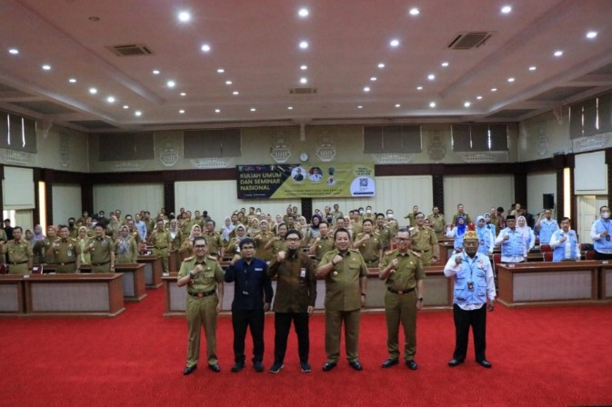 Gubernur Arinal Djunaidi Buka Kuliah Umum dan Seminar Nasional Pencegahan Gratifikasi