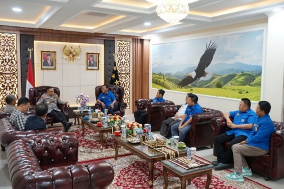 Jalin Sinergitas, Kapolda Lampung Terima Audensi DPD KNPI Lampung