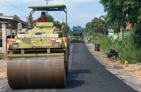 Pembangunan Jalan Ruas Margo Lestari - Sukamaju, Warga : Terimakasih pak Bupati Jalan Kami Sangat Bagus