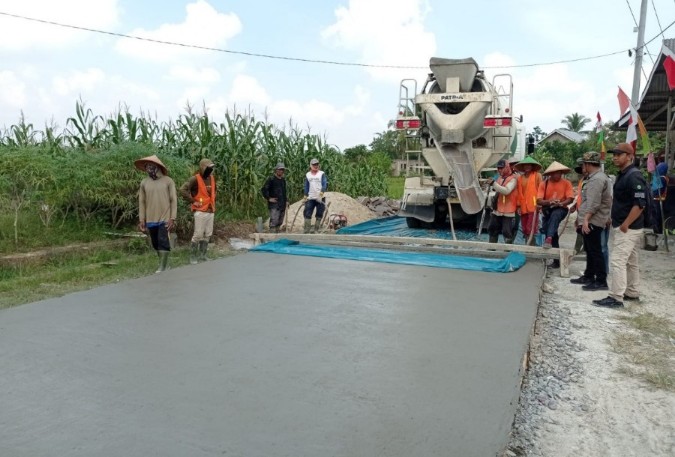 Warga Apresiasi Pemda Lamsel, Berharap Pembangunan Berlanjut