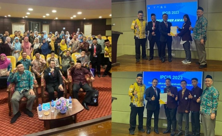 Keren!! Mahasiswa & Dosen UIN Lampung Sabet Gelar Best Paper di Ajang IPCIS 2023 Malaysia Loh