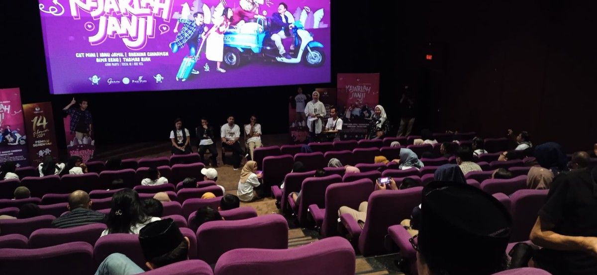 KPU Gelar Nobar Film Kepemiluan “Kejarlah Janji” di Palembang Sebagai Media Sosialisasi dan Pendidikan Pemilih Pemilu 2024