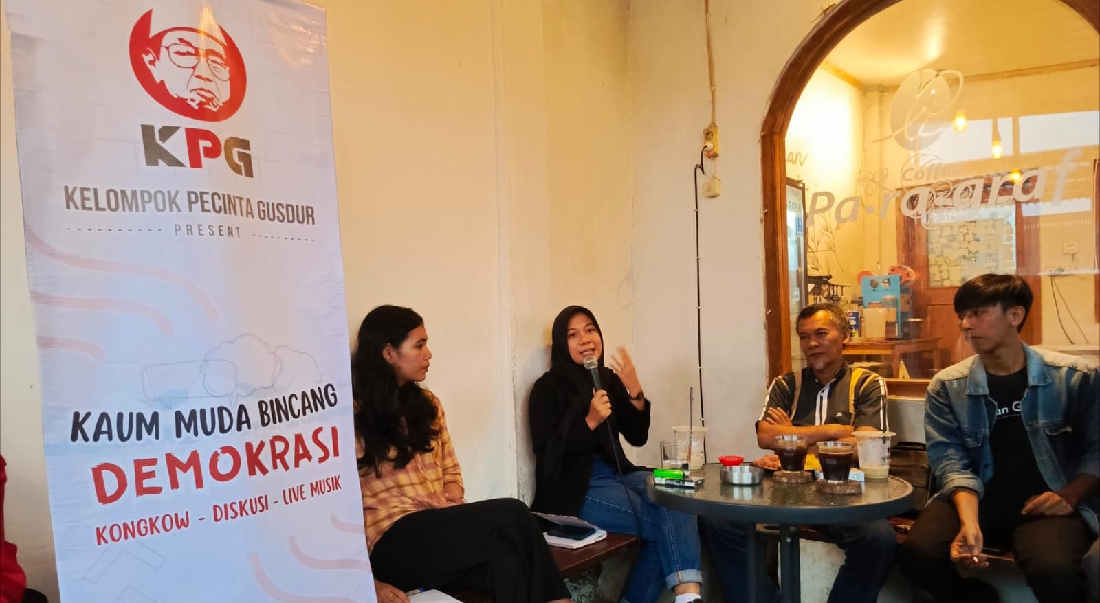 KPG Lampung Sukses Gelar "Kaum Muda Bincang Demokrasi" chapter II Di Kota Metro