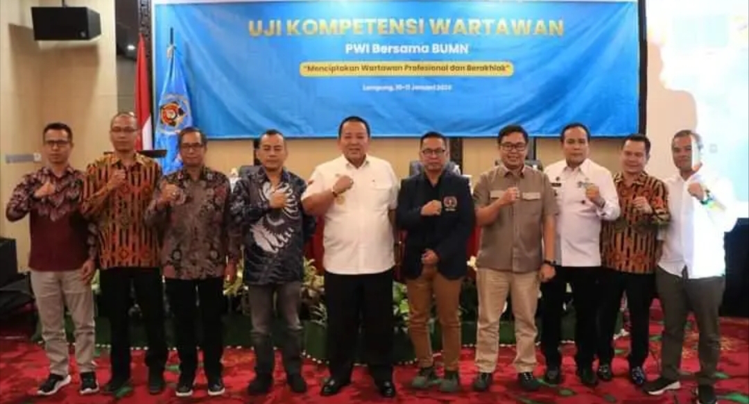 Buka UKW, Gubernur Arinal Berharap,"Wartawan Tingkatkan Karya Jurnalistik Serta Menambah Wawasan"