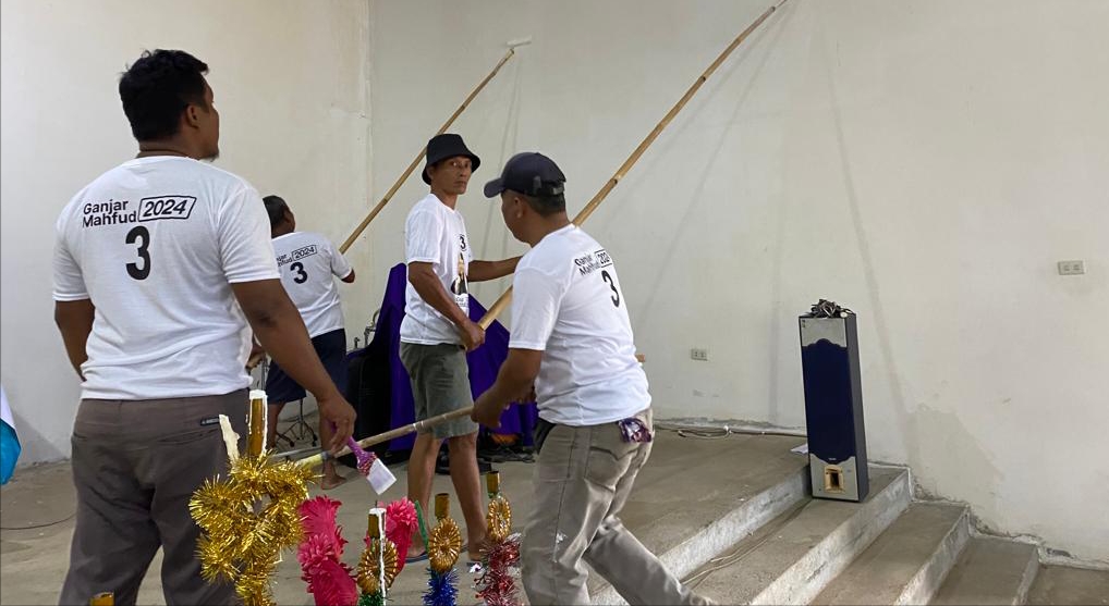 GP Nusantara Dan Forum Silaturahmi Relawan, Cat Rumah Ibadah Di Tubaba