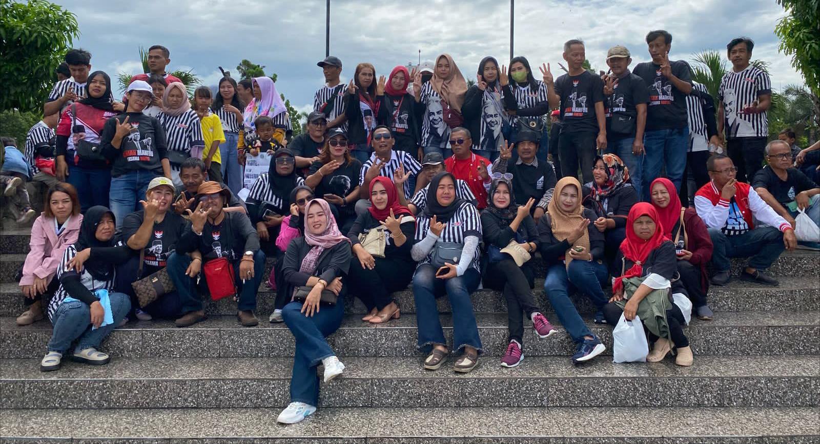 TPD Dan Relawan Ganjar-Mahfud Lampung, Ziarah Pahlawan Nasional di Taman Pahlawan Bandar Lampung