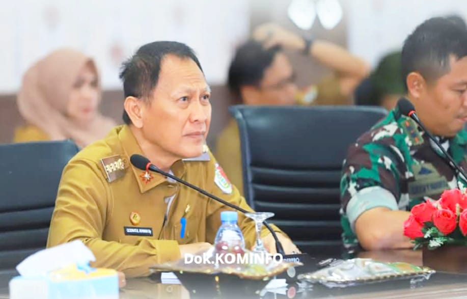 Bupati Tulang Bawang Ikuti Arahan Menteri Pertanian untuk Percepatan Swasembada Pangan Hadapi Musim Kemarau 2025