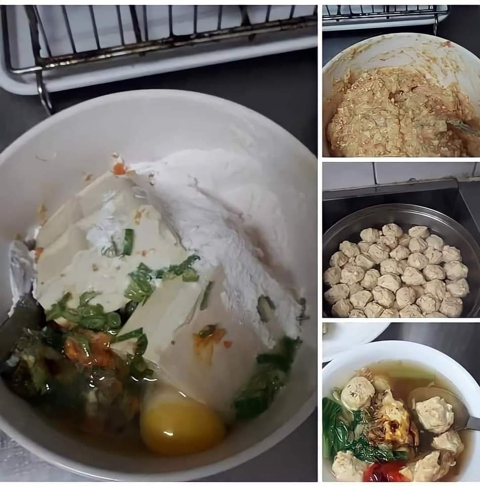 Resep dan cara pembuatan Bakso Tahu yang Lembut serta Enak