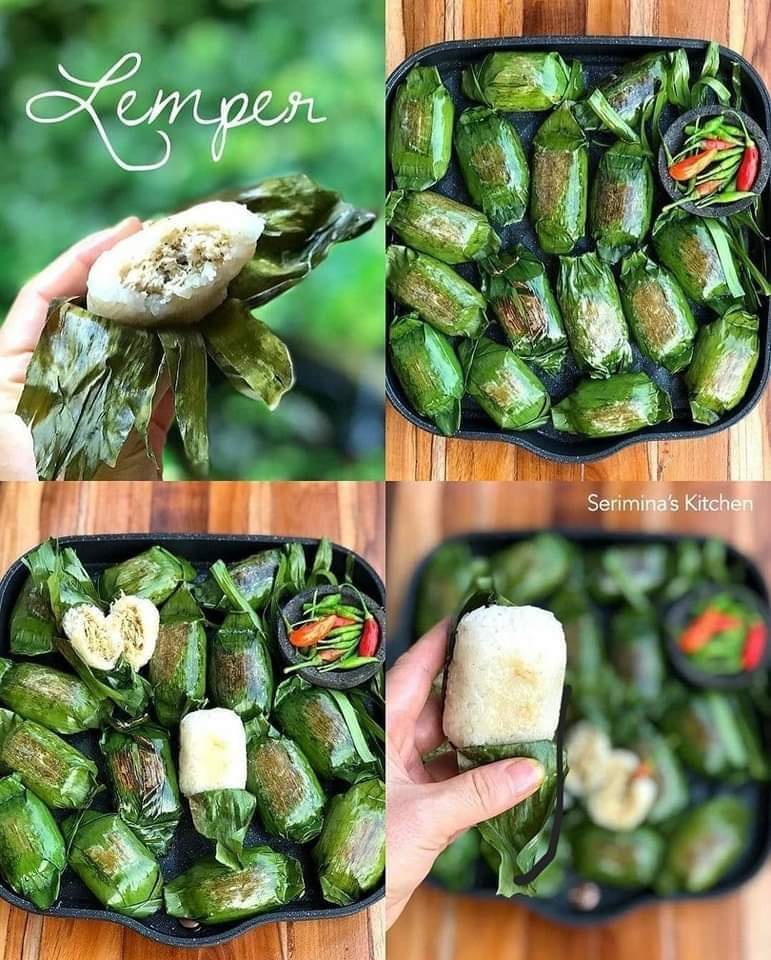 Resep Lemper Ayam, Panganan dari Beras Ketan