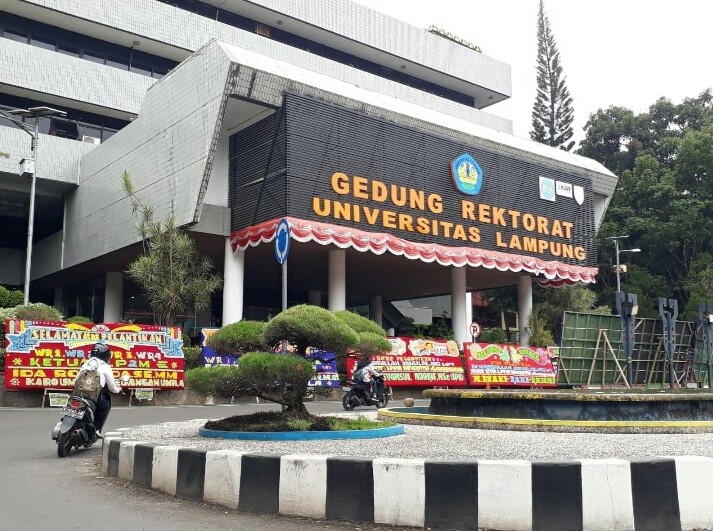 Pejabat Baru Unila, Rektor Lantik Para Wakil Rektor dan Ketua LPPM