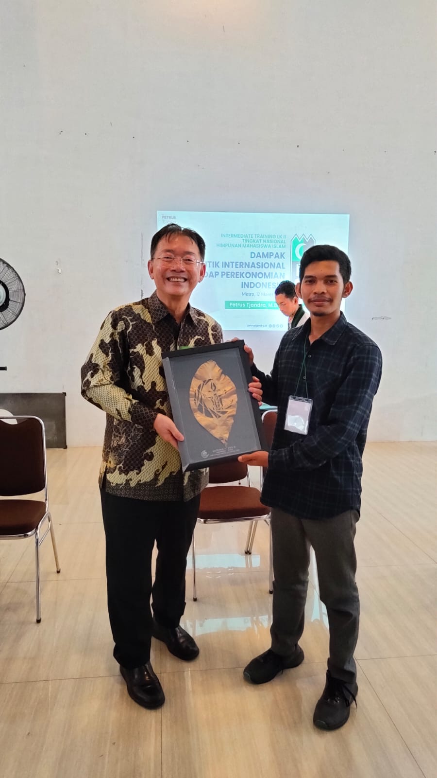 Petrus Tjandra: Kader HMI harus bisa menjadi Pemimpin Bangsa dimasa Depan