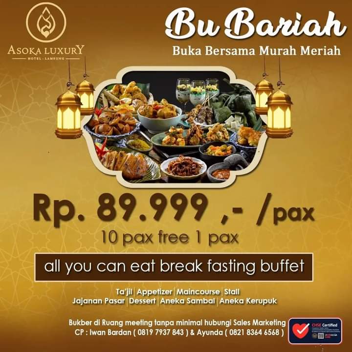 Ramadan, Ada Bu Bariah di Asoka Luxury