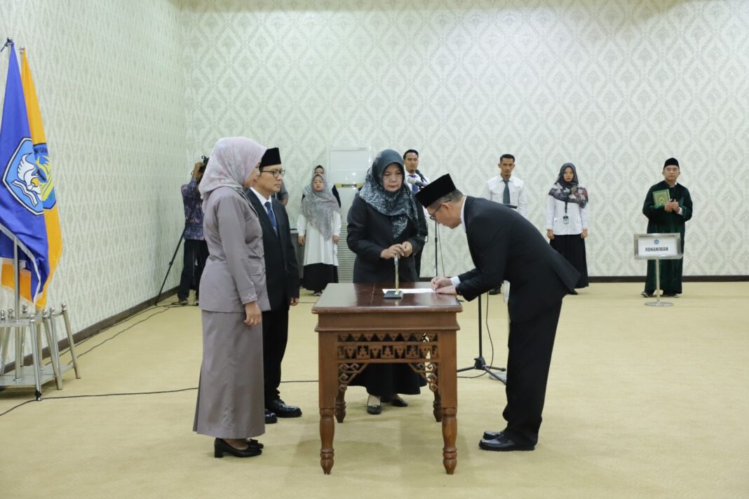 Rektor Kembali Lantik Pejabat Baru Universitas Lampung