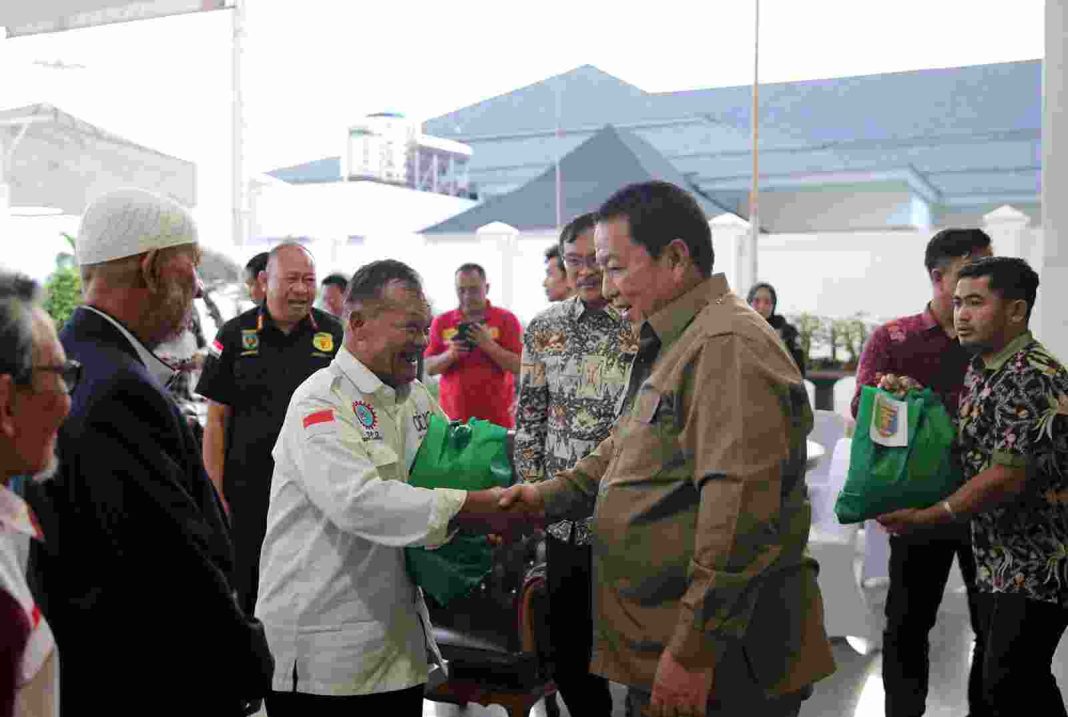 Gubernur Lampung Arinal Djunaidi Terima Silaturahmi Serikat Buruh