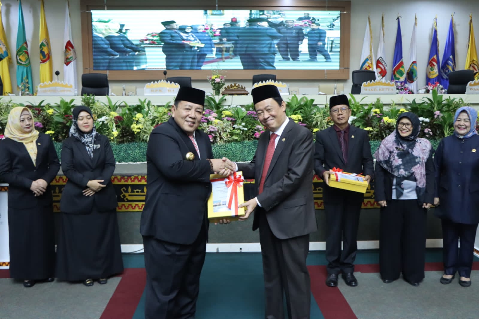 Pemprov Lampung Meraih Opini  Wajar Tanpa Pengecualian Ke-9 Kalinya Secara Berturut-turut Atas Laporan Hasil Pemeriksaan BPK RI