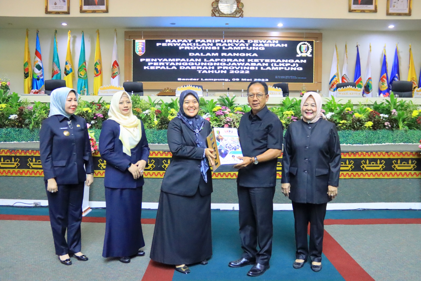 Wagub Chusnunia Sampaikan Apresiasi dan Penghargaan Kepada  Elemen Masyarakat Atas Dukungan dan Partisipasinya dalam Penyelenggaraan Pemerintahan