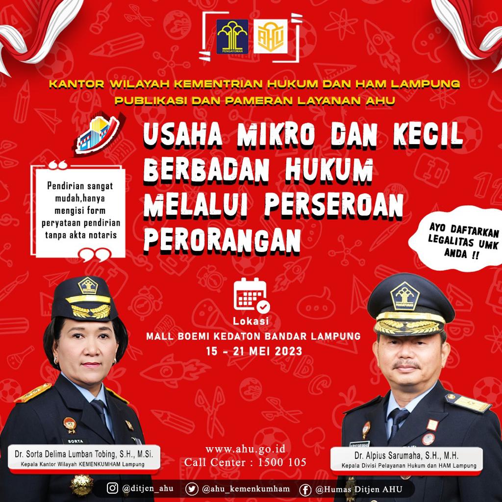 Ayo Daftarkan Usaha Mikro dan Kecil Berbadan Hukum Melalui Perseroan Perorangan