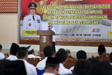 Wagub Chusnunia Buka Pembinaan Berkelanjutan Pencegahan Radikalisme dan Terorisme