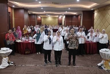 Pemprov Lampung Gelar Rakor Tim Pembina Gerakan Perempuan Senat Produktif Tahun 2023