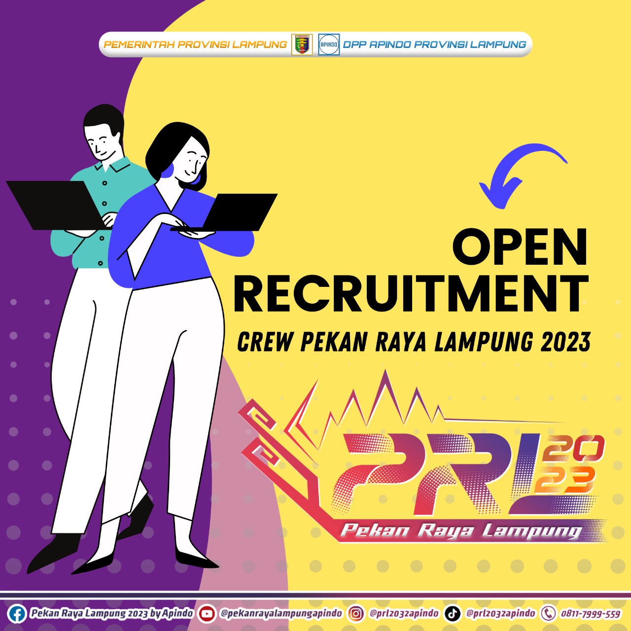 Info Loker! Pekan Raya Lampung 2023 Buka Lowongan Kerja