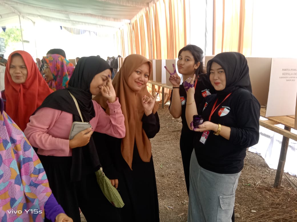 Merekam Pilkades Riang Gembira Desa Kawasan Industri Rangai Tritunggal