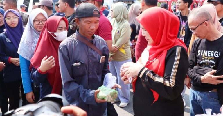 Pemkot Bandar Lampung Sukses Gelar Gerakan Pasar Murah