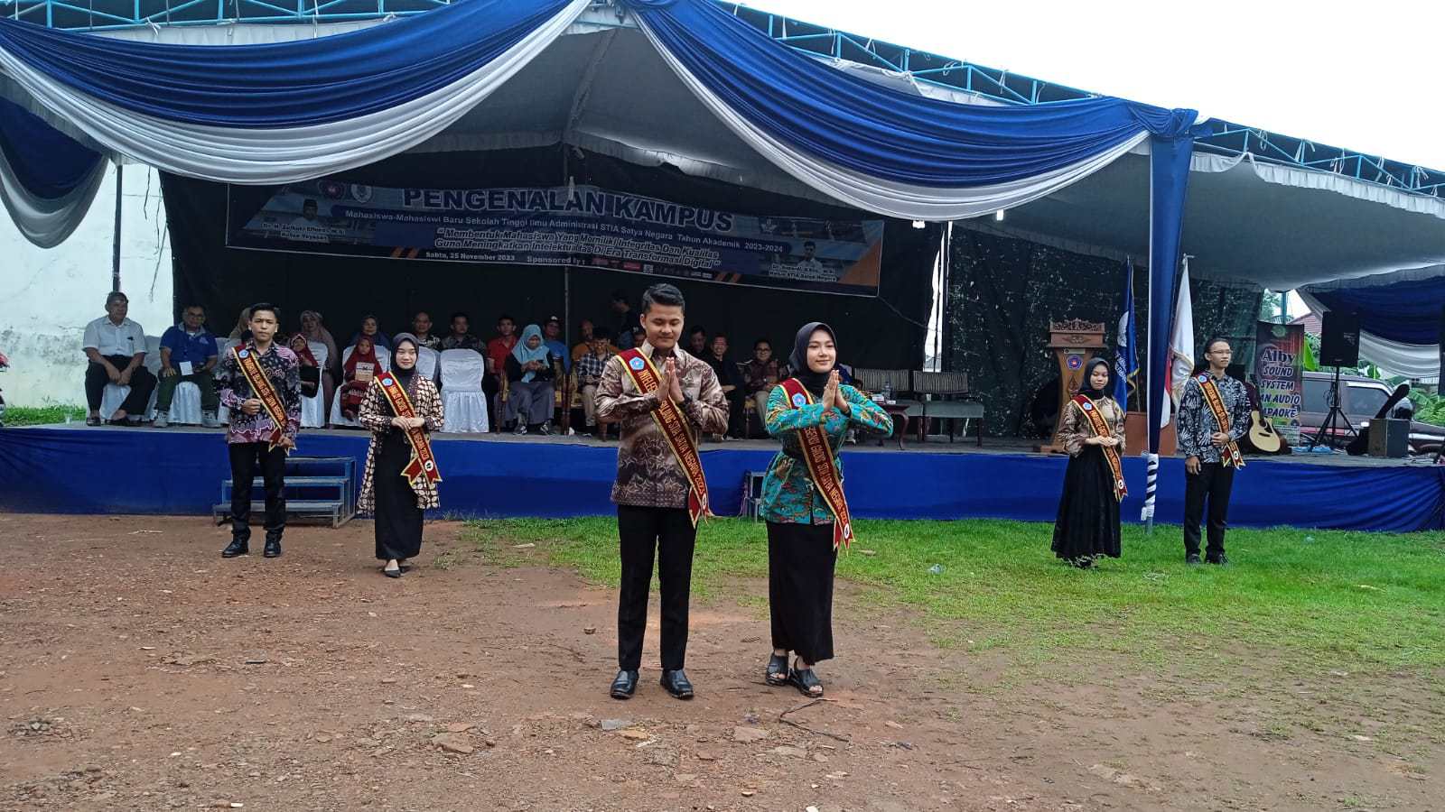 PKKMB Mahasiswa Baru Sekolah Tinggi Ilmu Administrasi (STIA) Satya Negara