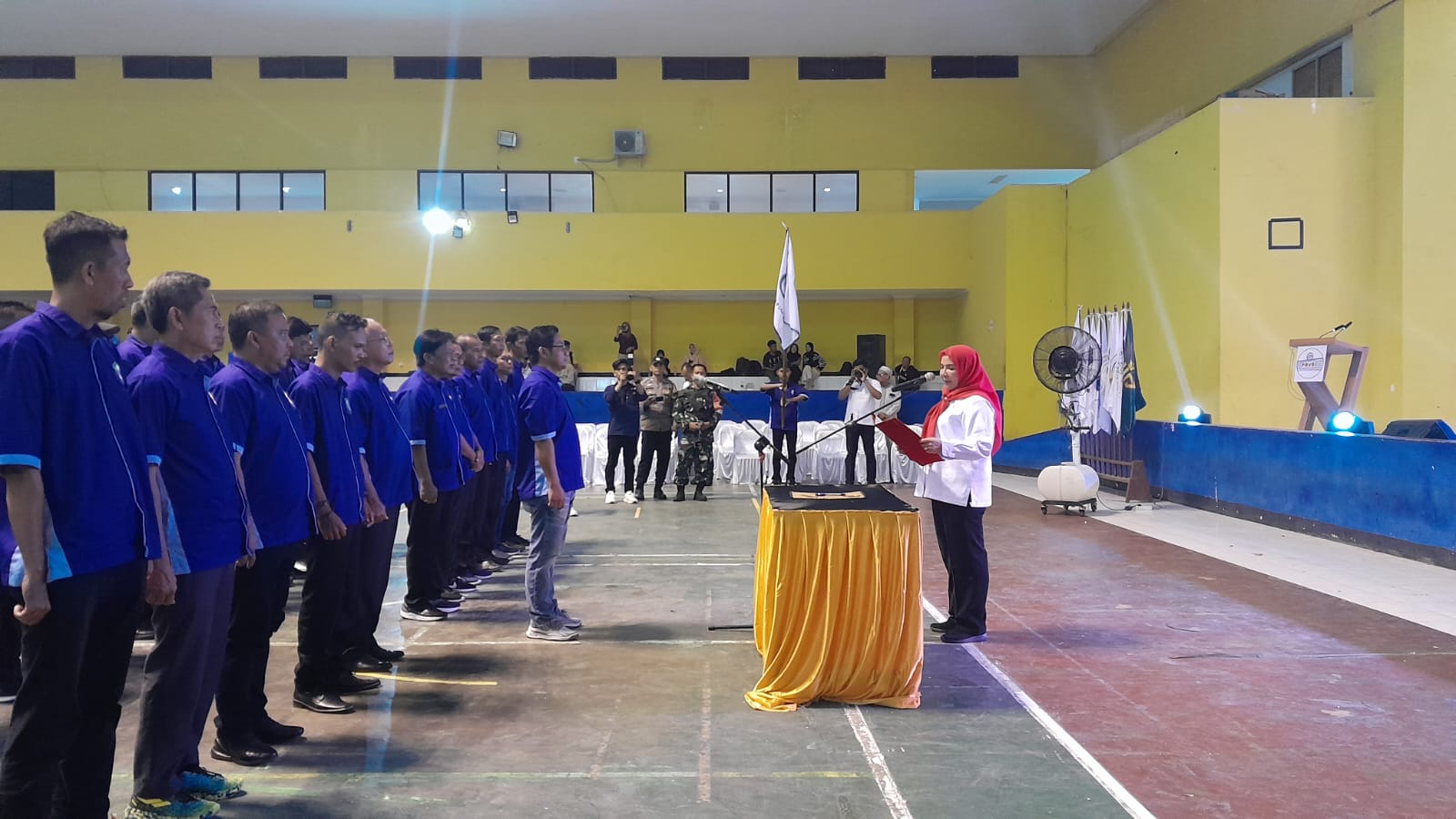 Suarakan Bola Voli, Walikota Inisiasi Kejuaraan Antar Kecamatan Di Bandar Lampung