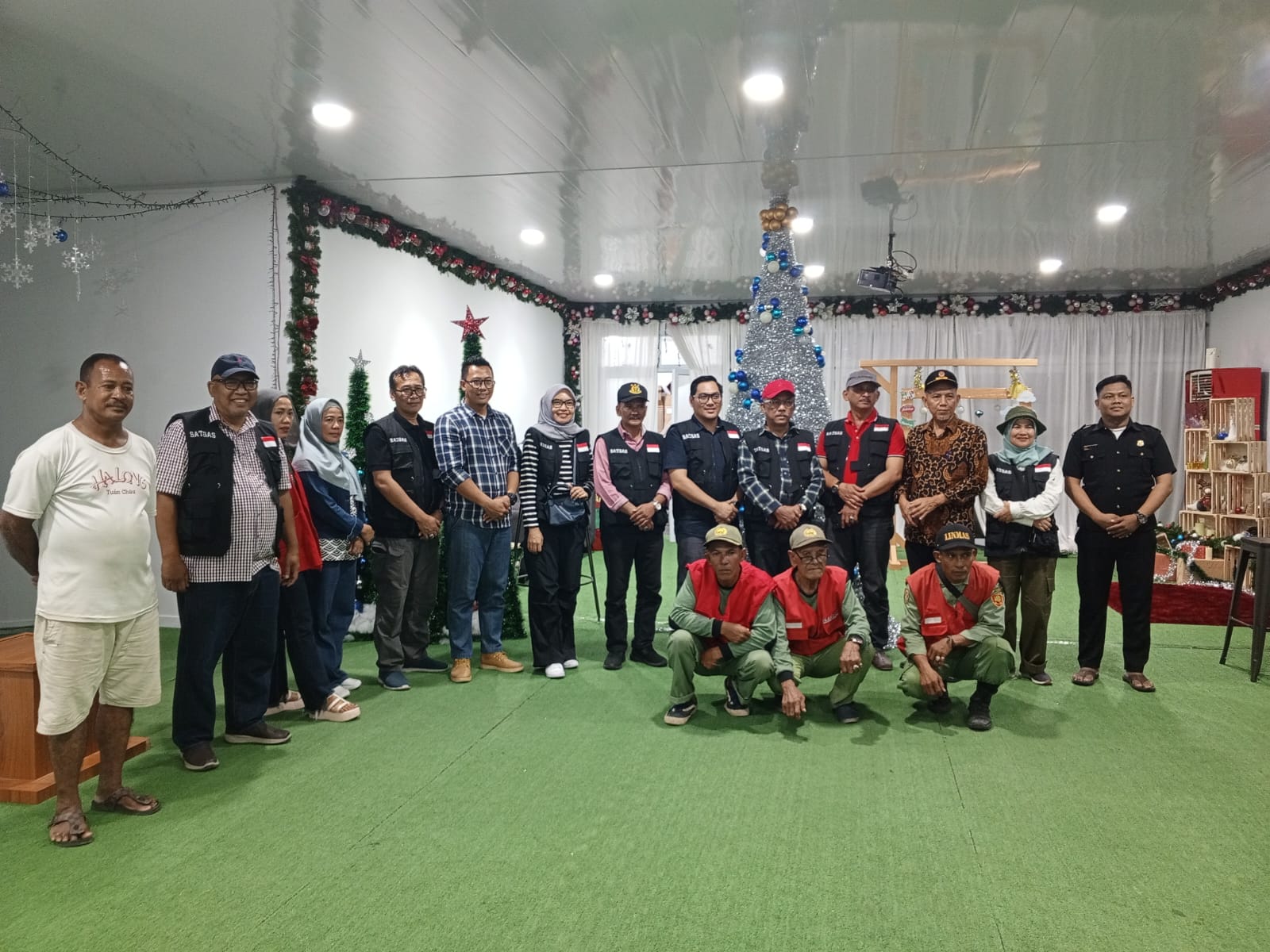 Walikota Hj. Eva Dwiana, Keliling Kota Bandar Lampung Untuk Menjamin Kenyamanan Warga Merayakan Natal