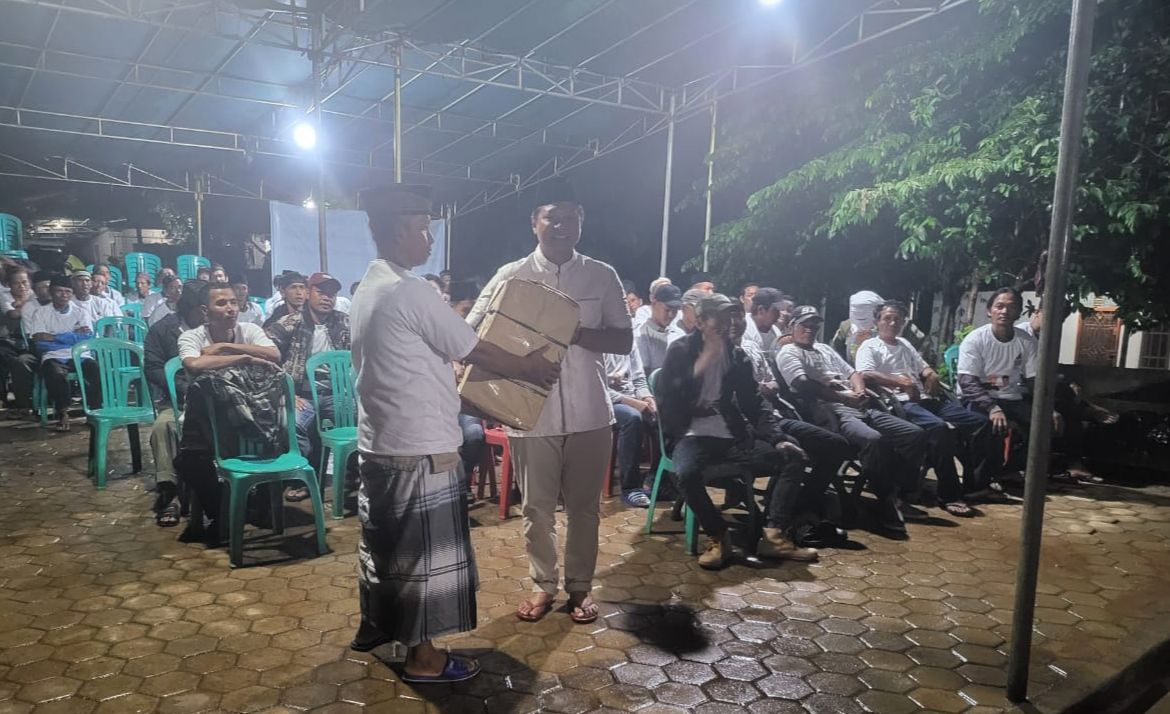 Forum Silaturahmi Relawan Ganjar Mahfud Lampung Gelar Doa Bersama Warga Desa Madukoro