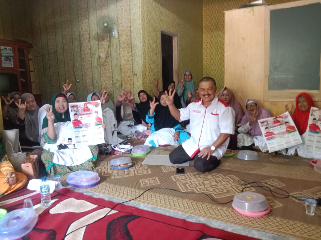 Kasgan Lampung, Hadiri Pengajian Warga Di Desa Batu Liman, Lampung Selatan