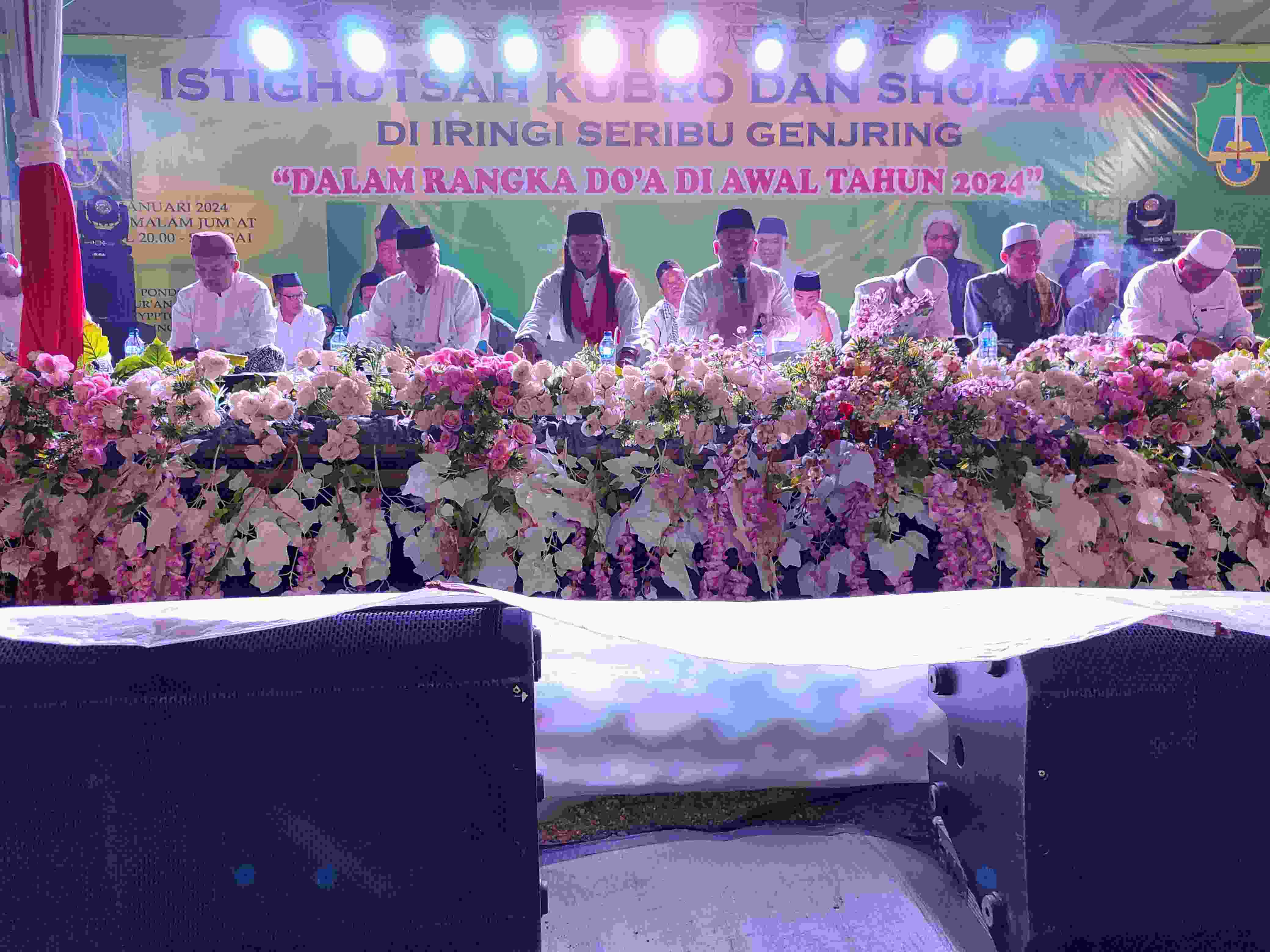 TPD Dan Relawan Ganjar Mahfud Se-Provinsi Lampung, Gelar Istighosah Kubro Dalam Rangka Do'a Awal Tahun 2024