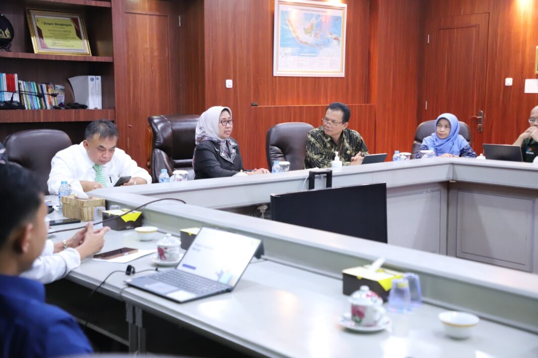 Perkuat Kerja Sama, BPS Lampung Menggelar Audiensi ke Unila