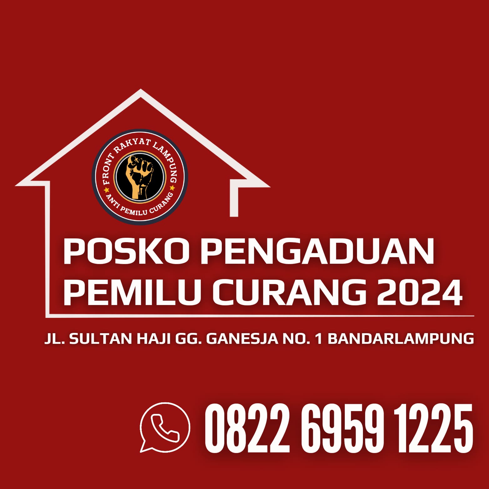 Kutuk Kecurangan, Front Rakyat Lampung Anti Pemilu Curang: Audit Forensik Sirekap, Hak Angket DPR Segera!