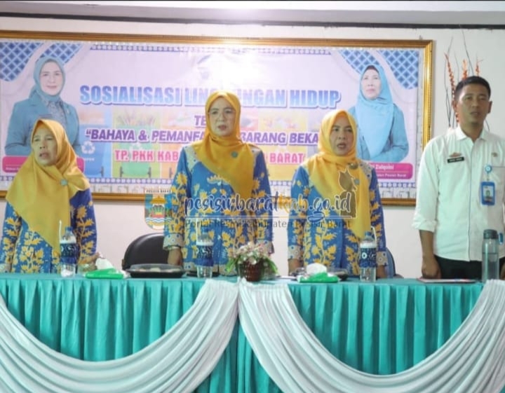 Ketua TP-PKK Buka Sosialisasi Lingkungan Hidup 2023