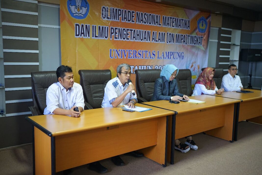 Universitas Lampung Gelar ONMIPA-PT 2023 Tingkatkan Prestasi Mahasiswa