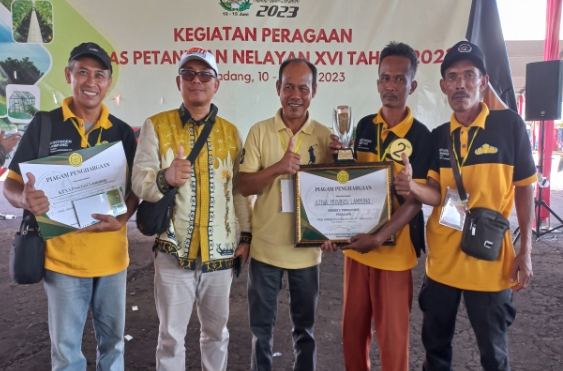 Lomba Peragaan Teknologi Pertanian Penas Tani Nelayan XVI 2023, KTNA Provinsi Lampung Peserta Terfavorit