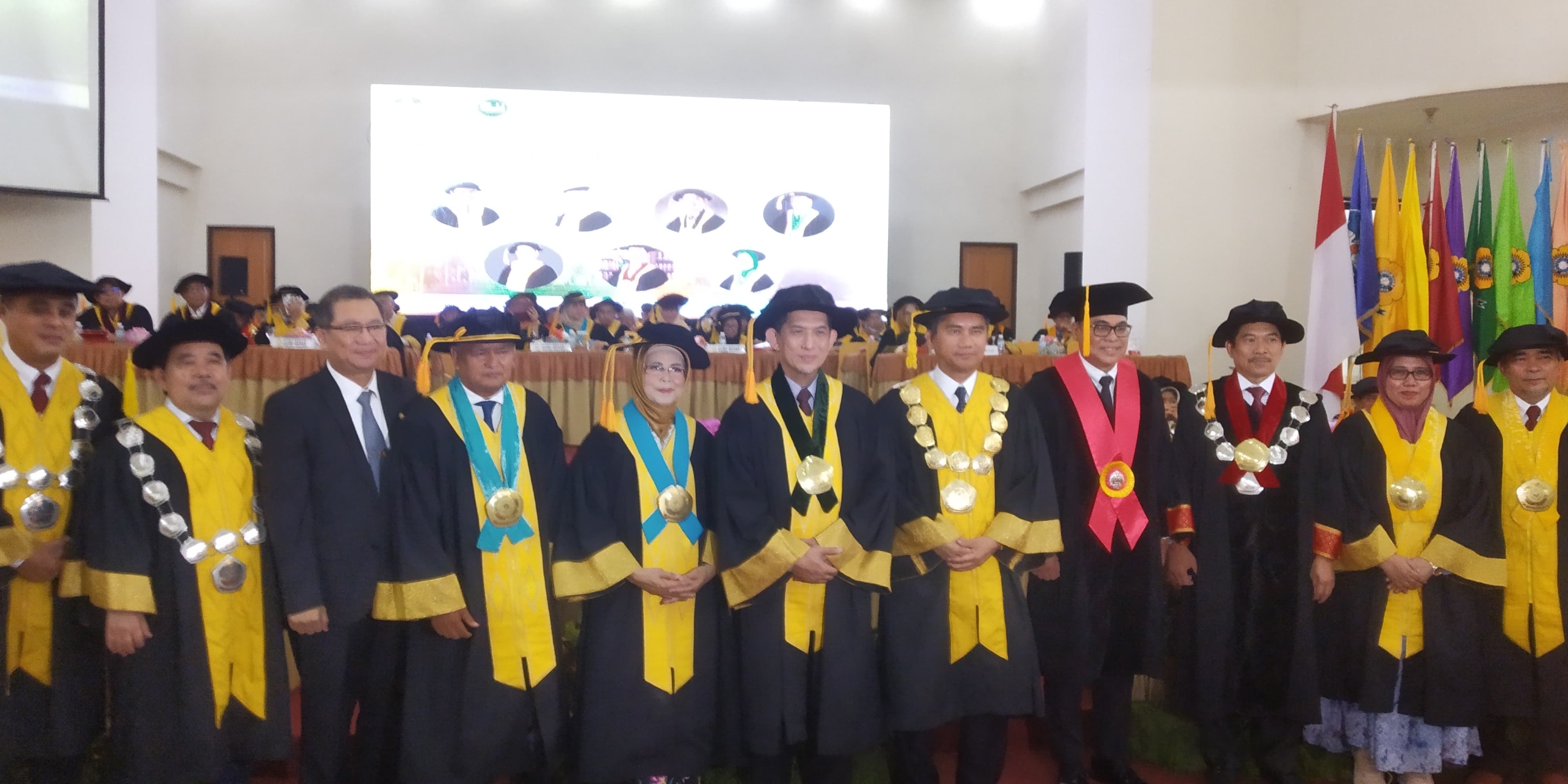 Universitas Sriwijaya  Kukuhkan 7 Guru Besar