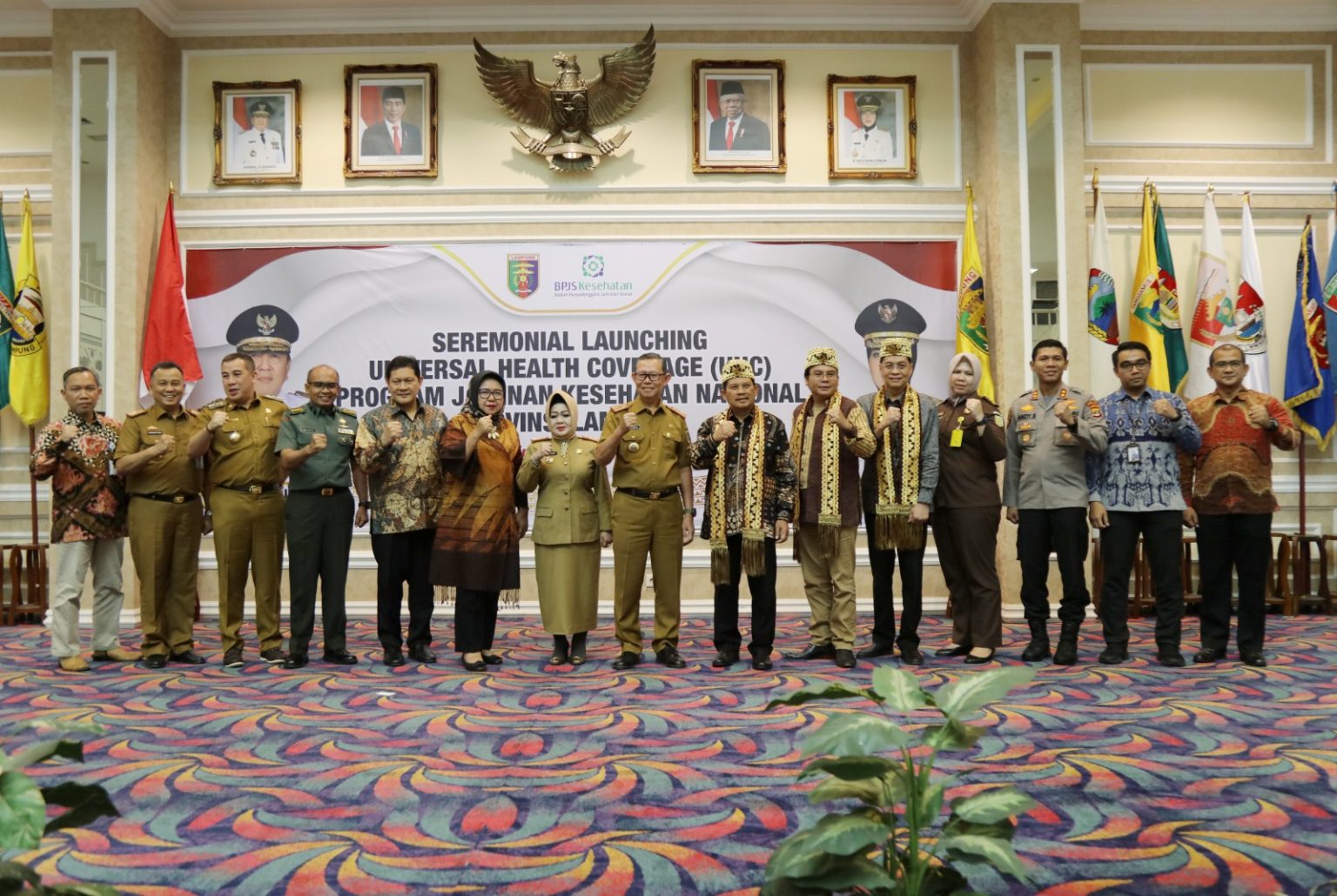 Pemprov Lampung Luncurkan Universal Health Coverage JKN