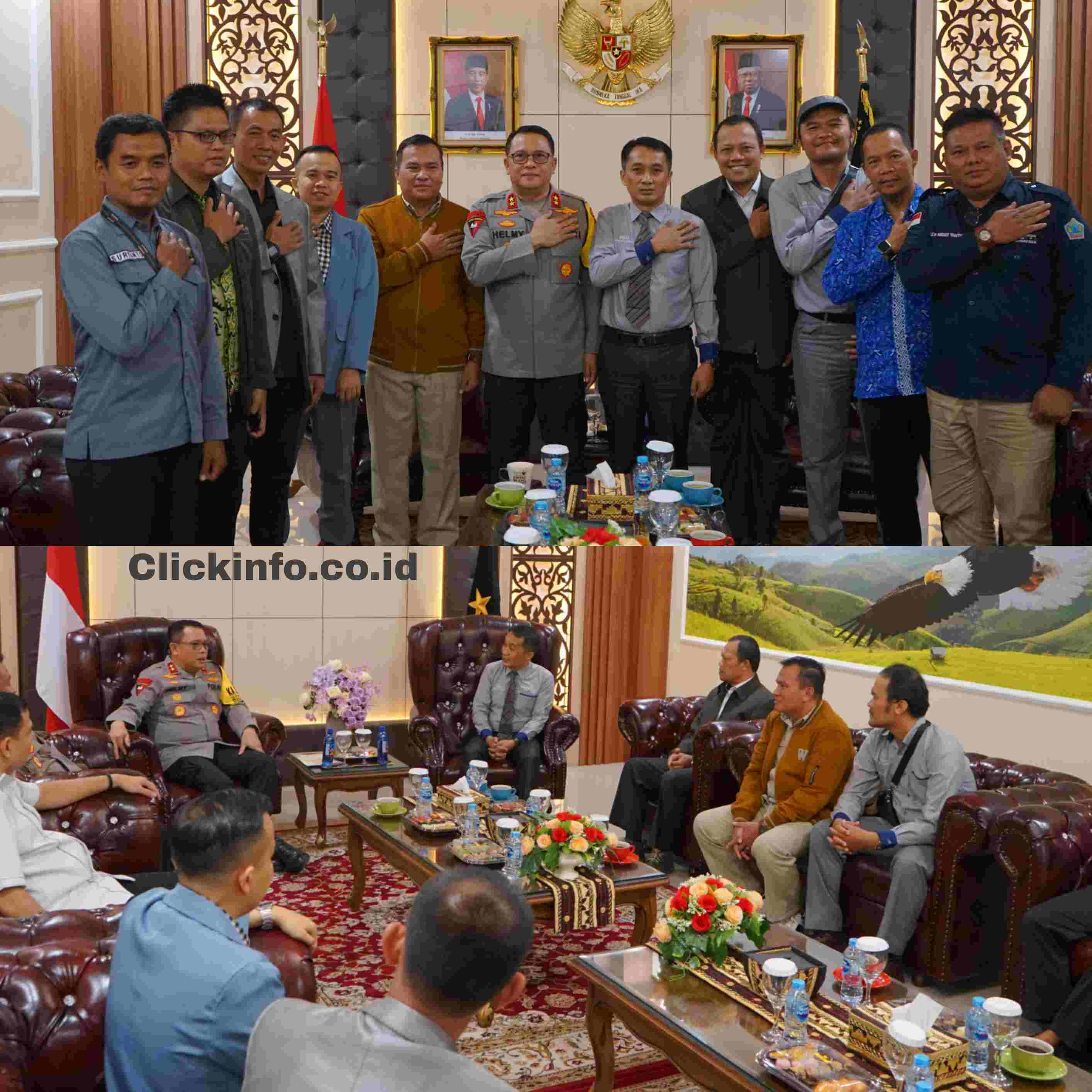 Kunjungan Silaturahmi, Polda Lampung Dan DPD FGII Diskusi Masalah Pendidikan