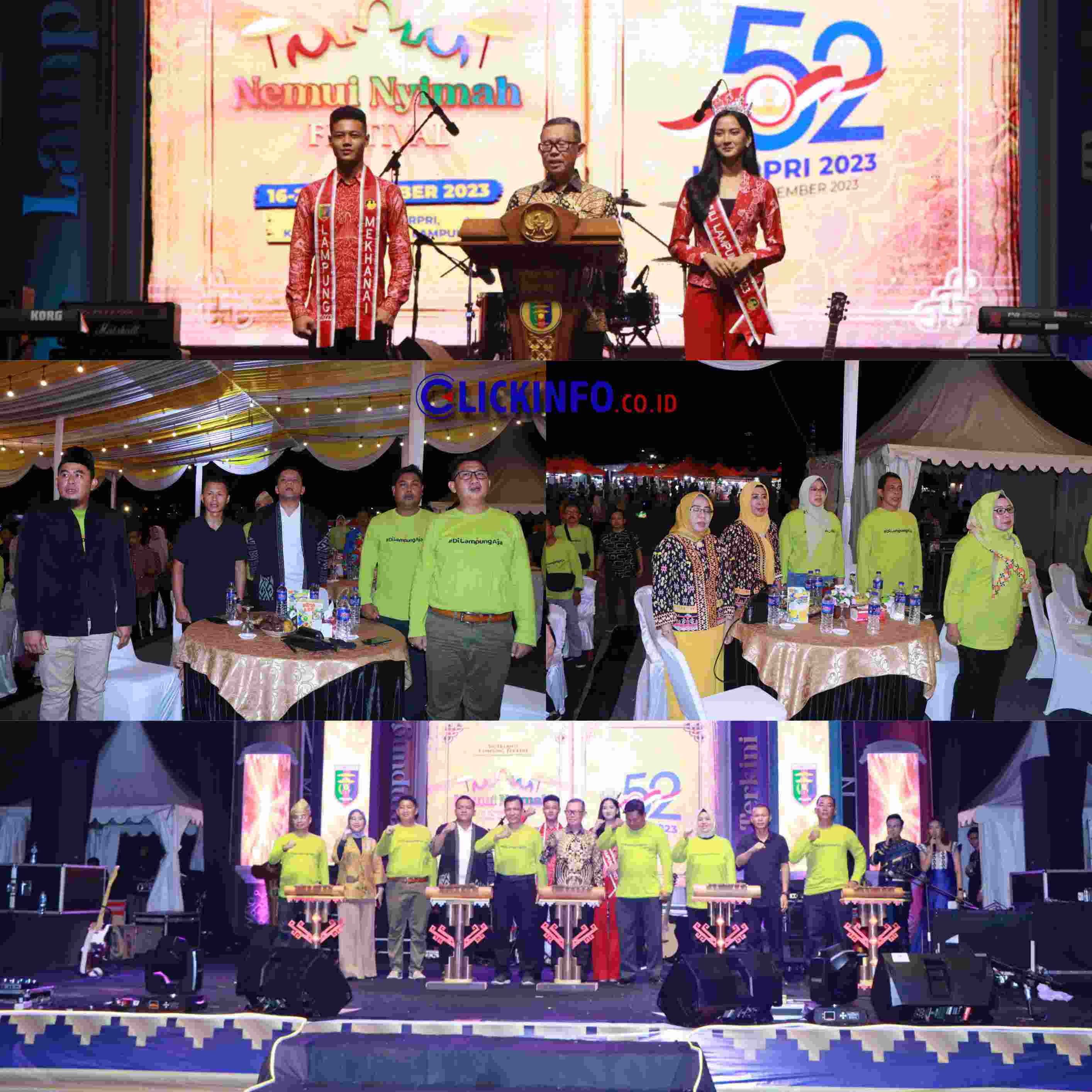 Festival Nemui Nyimah Tahun 2023 Resmi Dibuka, Simbol Kebersamaan, Keharmonisan, Serta Kekayaan Budaya Masyarakat Lampung