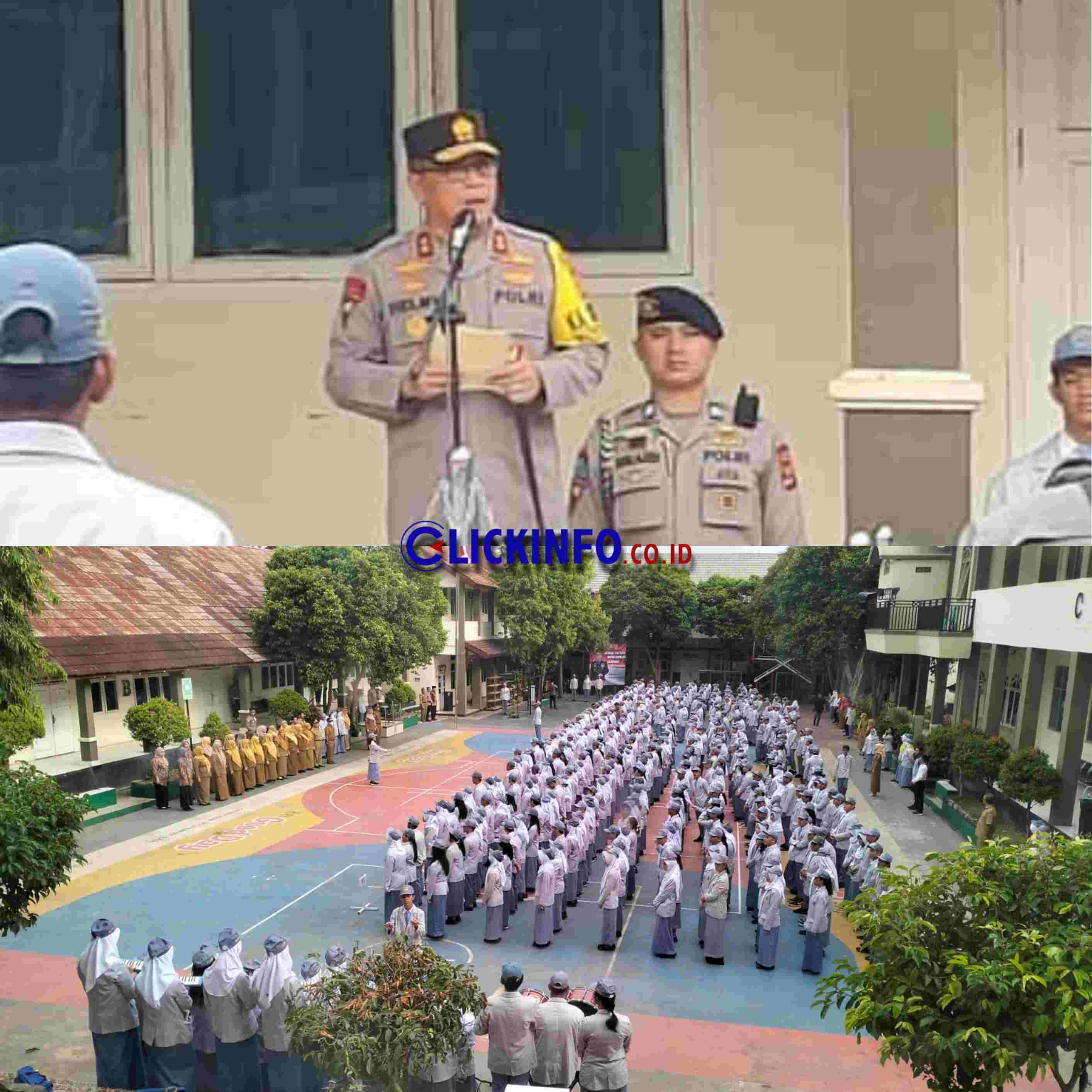 Irjen Pol Helmy Santika Saat Menjadi Pembina SMAN 1 Bandar Lampung