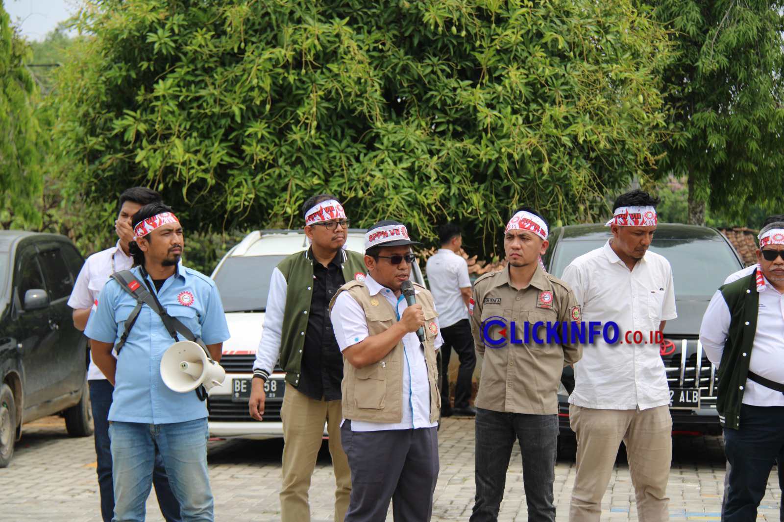 SPPN VII Demo PN Blambangan Umpu Menolak konstatering