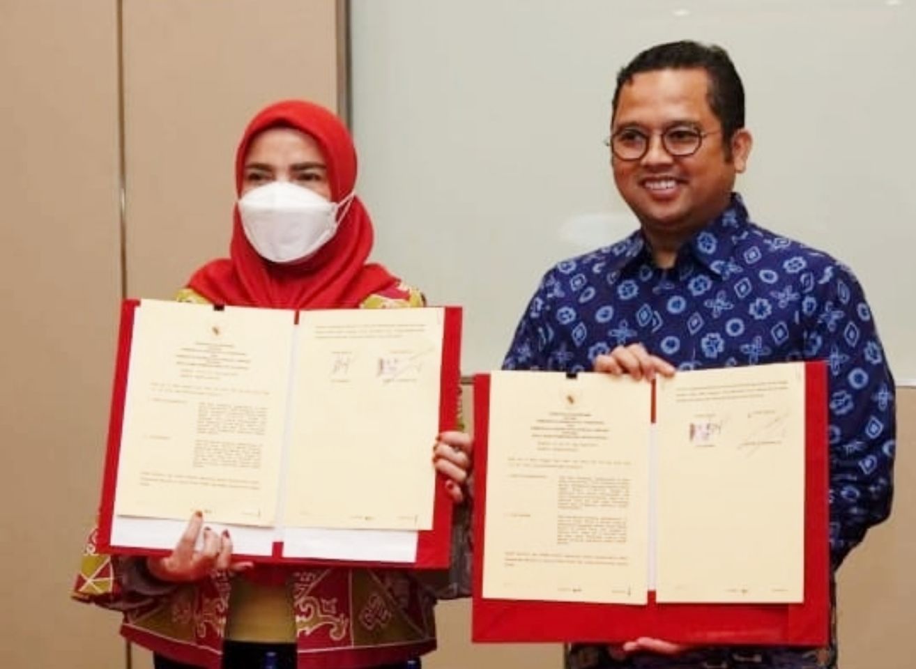 Pemkot Bandar Lampung & Pemkot Tangerang MoU Tentang SIM ASN