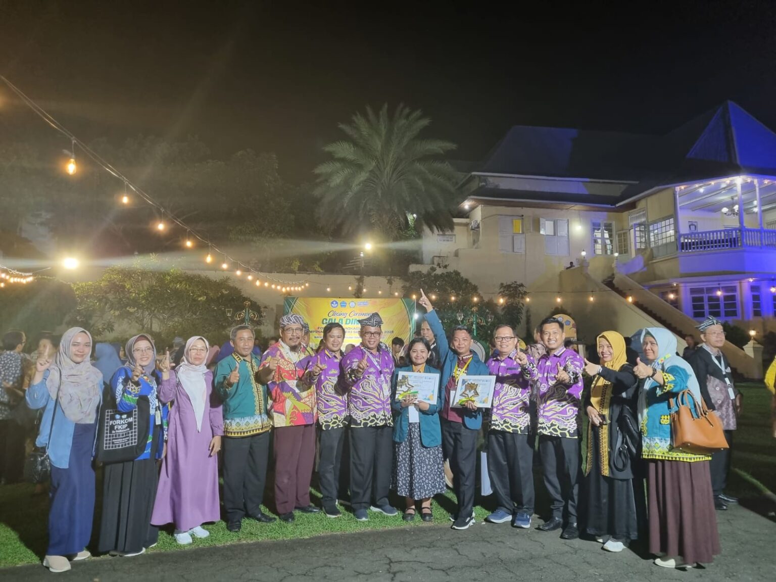 FKIP Unila Raih Juara Umum Lomba Nasional