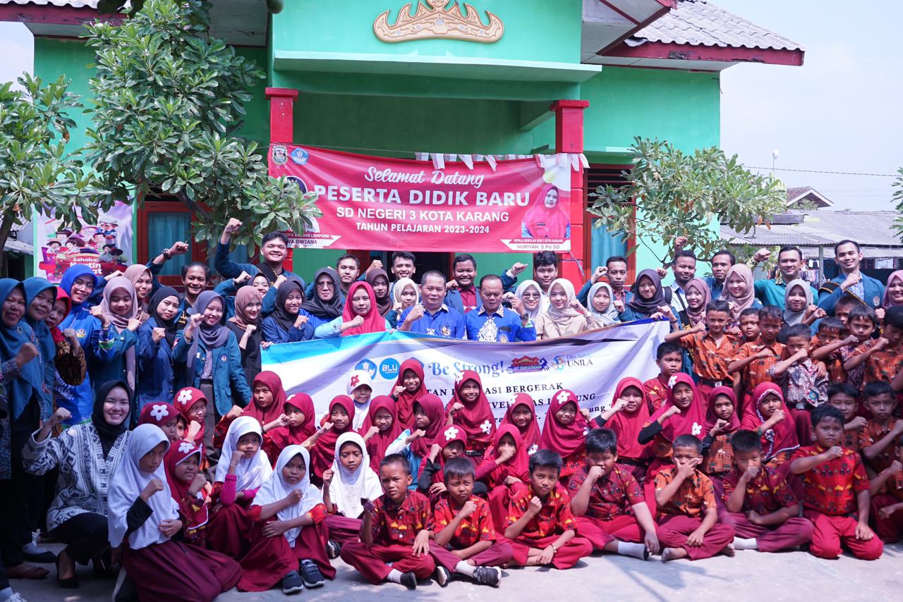 UPT Perpustakaan Unila Adakan Literasi Bergerak