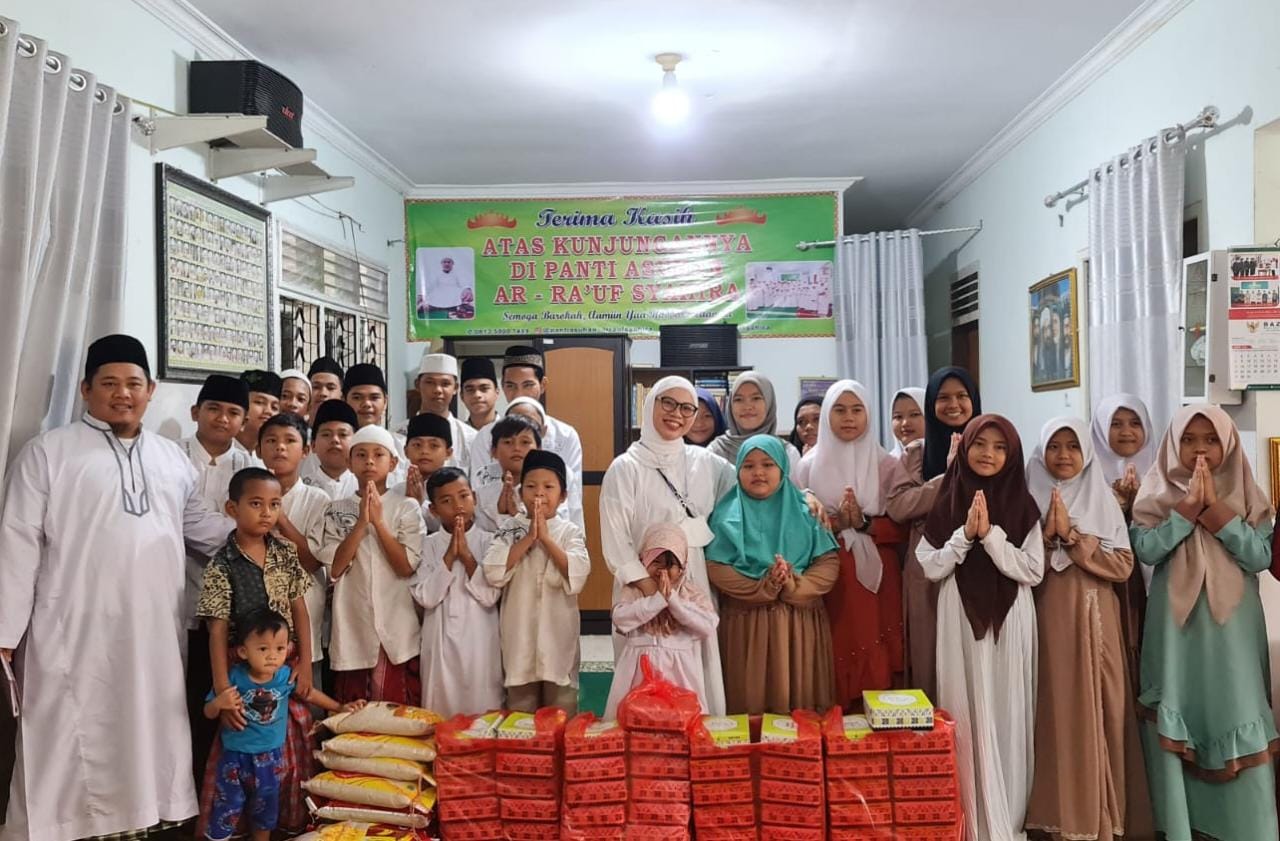 Calon Anggota DPD RI dapil Lampung Farah Nuriza Amelia Konsisten berbagi dengan Sesama