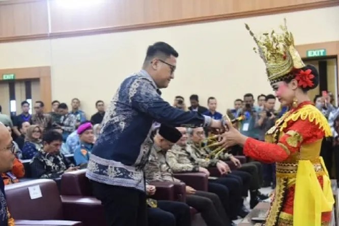 Serah Terima Jabatan Kepala BPK Lampung, Ahmad Giri Akbar Beri Ucapan Selamat